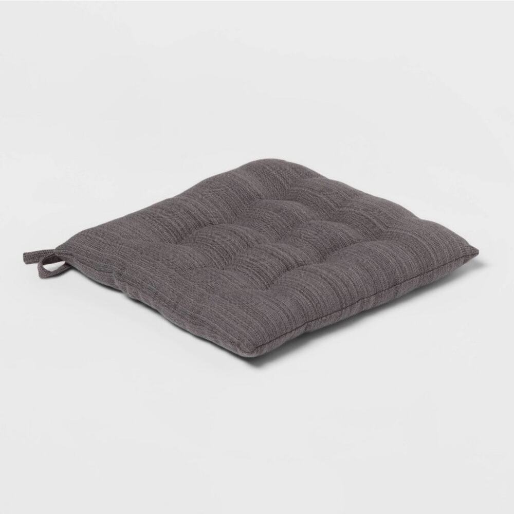 Threshold Textured Gray Cushion